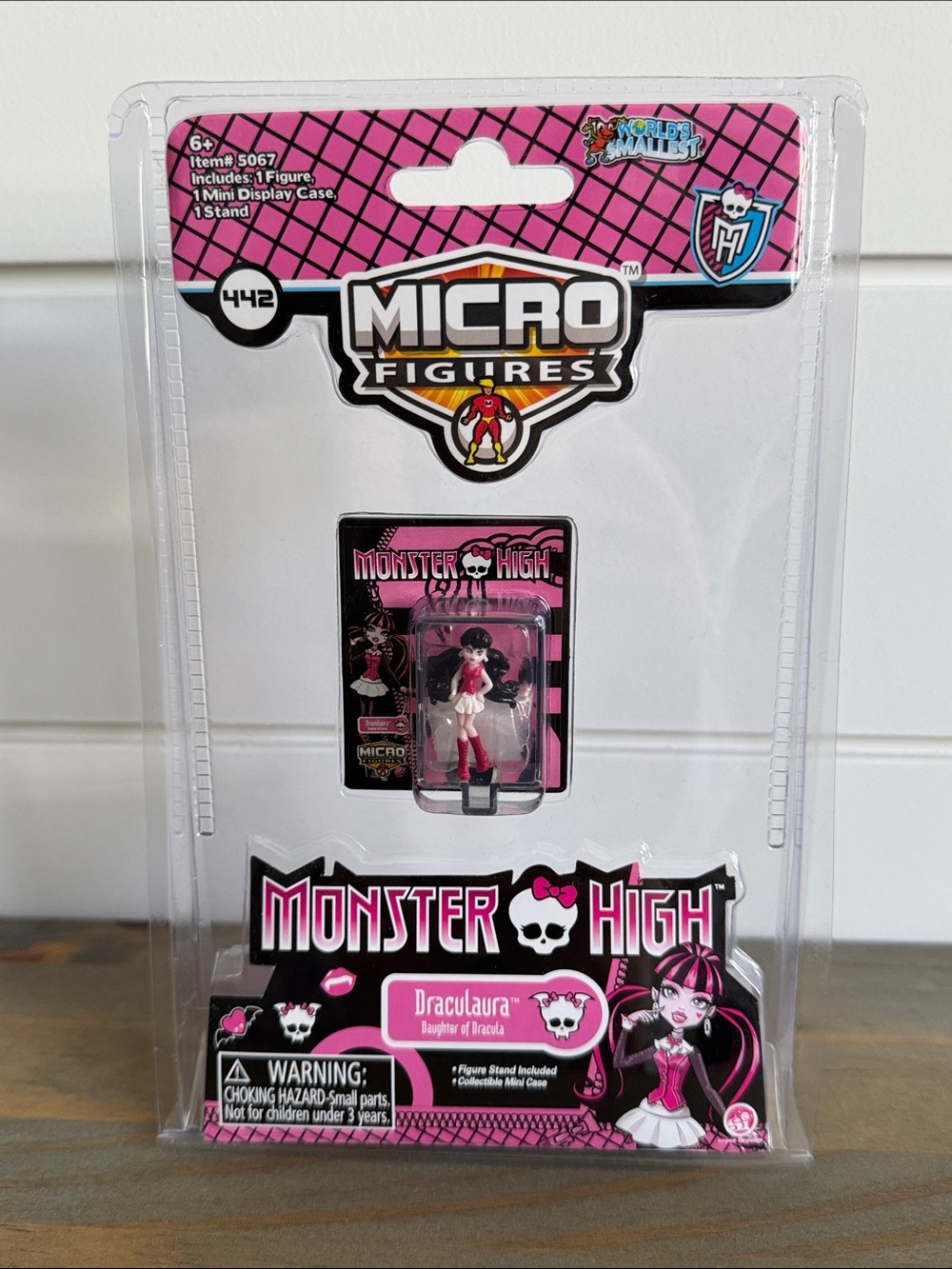 NEW: World’s Smallest Micro Figures: Monster High: Draculaura - Mini Figure